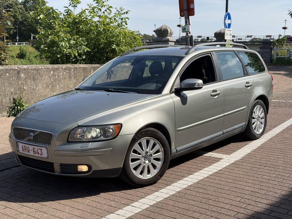 Volvo V50 2.0D 136pk 116942km Leder Airco Xenon, Autos, Volvo, Entreprise, Achat, V50, ABS, Airbags, Air conditionné, Ordinateur de bord