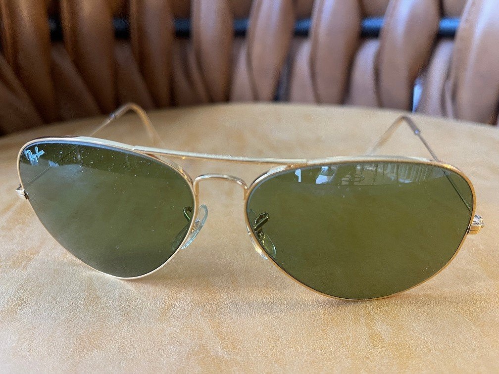NIEUWE Vintage B&L Ray-Ban Aviator 62 zonnebril G15 A33 NOS, Handtassen en Accessoires, Zonnebrillen en Brillen | Heren, Zonnebril