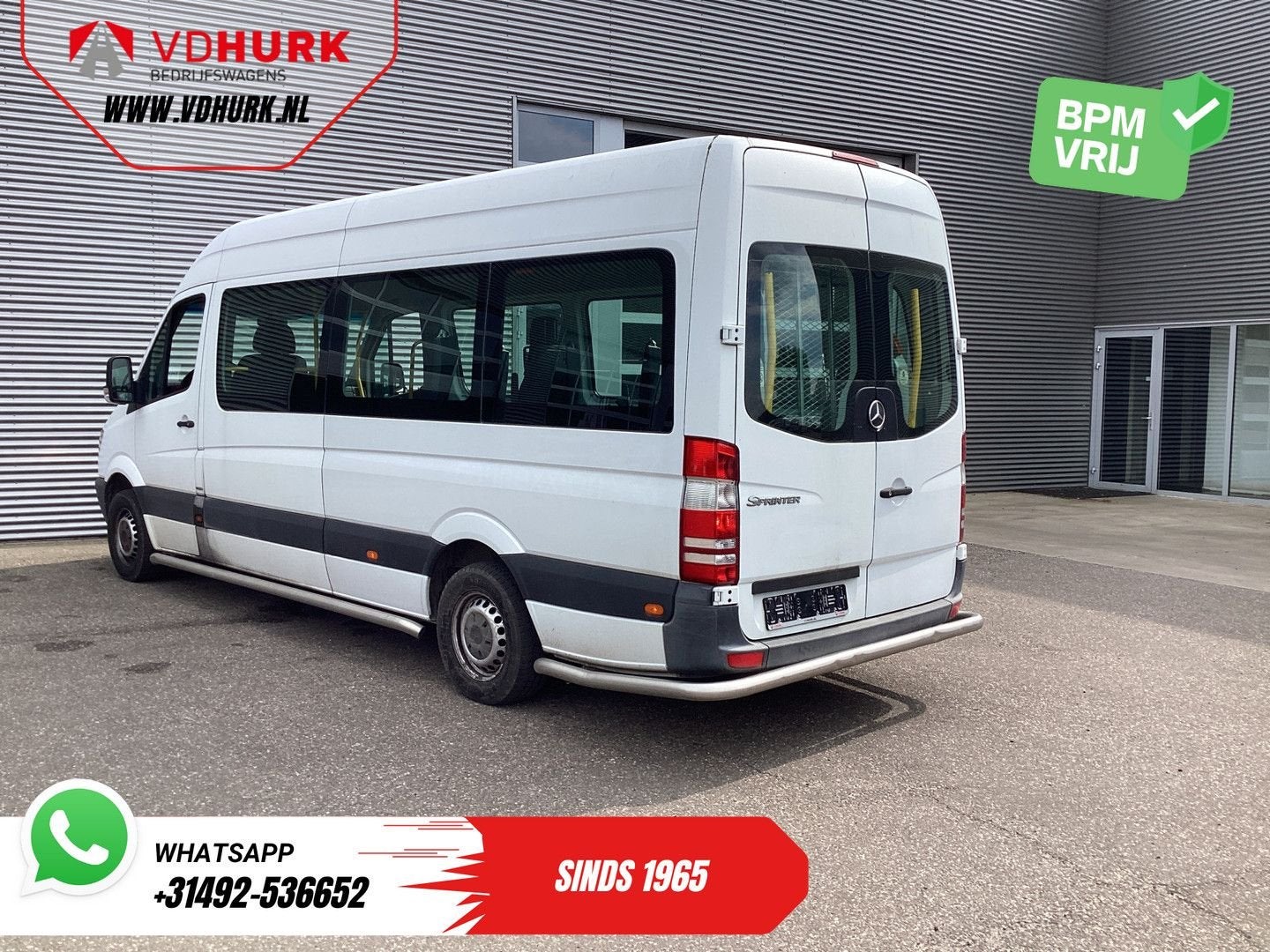 Mercedes-Benz Sprinter 313 2.2 CDI Aut. L3H2 €10.587,- incl, Automaat, 213 g/km, Mercedes-Benz, Bedrijf