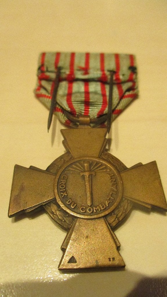 Croix du combattant 14-18 (France), Collections, Enlèvement ou Envoi, Armée de terre, Ruban, Médaille ou Ailes