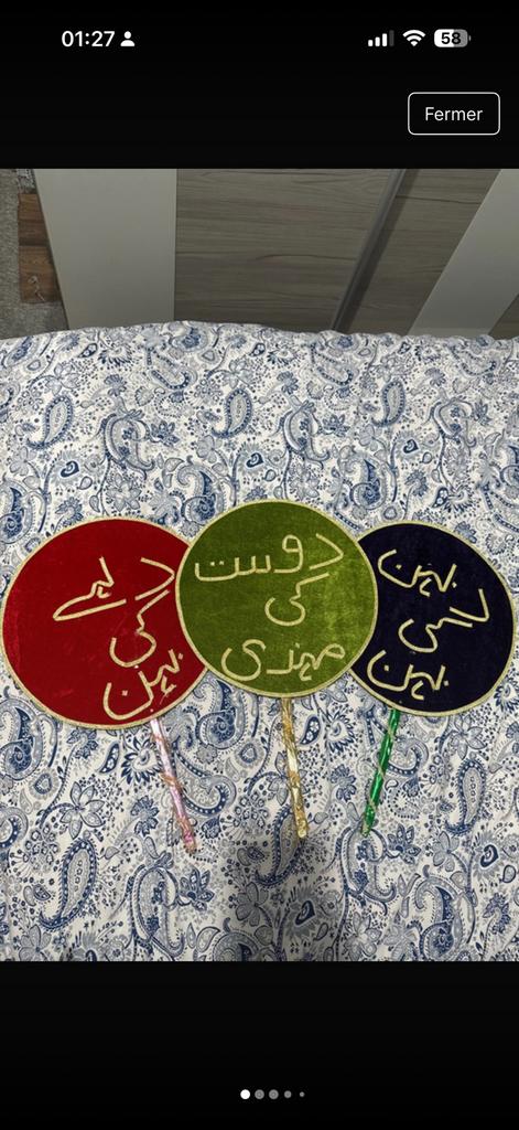 Mehndi Function Decoration Bollywood Pakistani Wedding, Kleding | Dames, Ophalen of Verzenden, Zo goed als nieuw, Overige kleuren