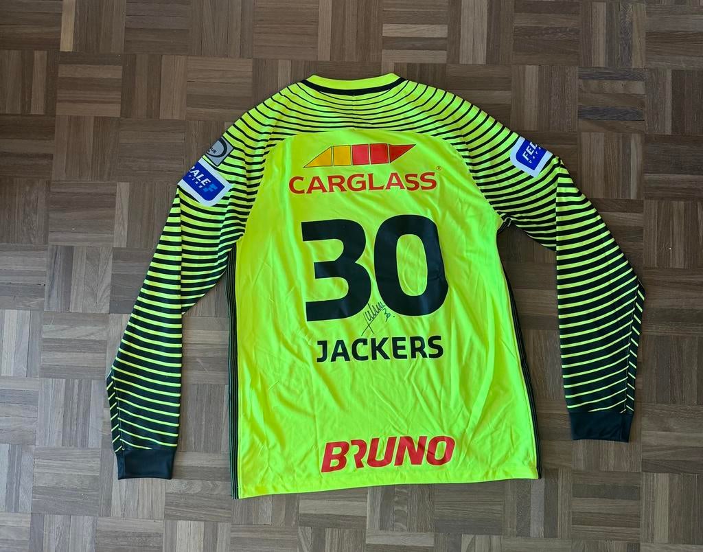 Maillot signé Nordin Jackers Racing Genk, Enlèvement ou Envoi, Neuf, Maillot
