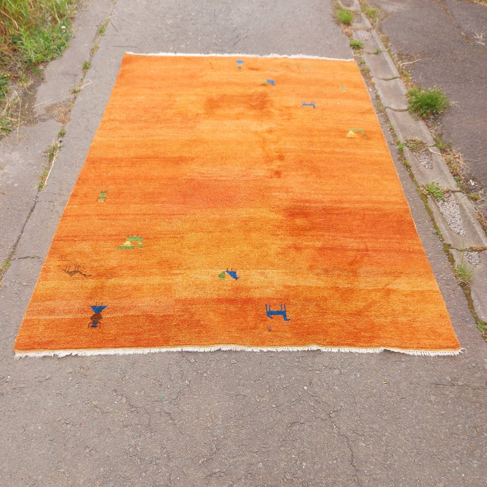 Indische tapijt, Ophalen, 200 cm of meer, Zo goed als nieuw, 200 cm of meer