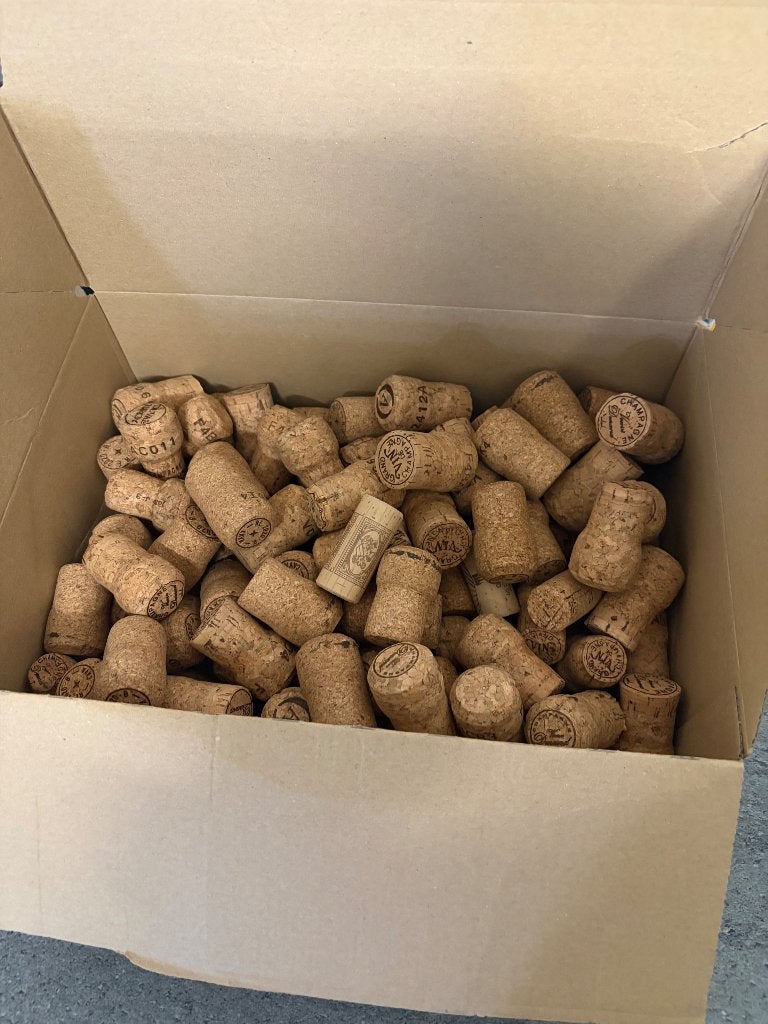 Kurken, Hobby en Vrije tijd, Ophalen, Gebruikt, Overige materialen, Knutselmateriaal