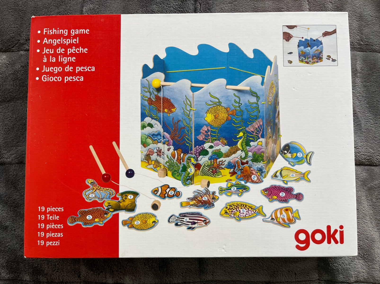 Magnetisch vis spel goki, Kinderen en Baby's, Speelgoed | Educatief en Creatief, Ophalen, Zo goed als nieuw