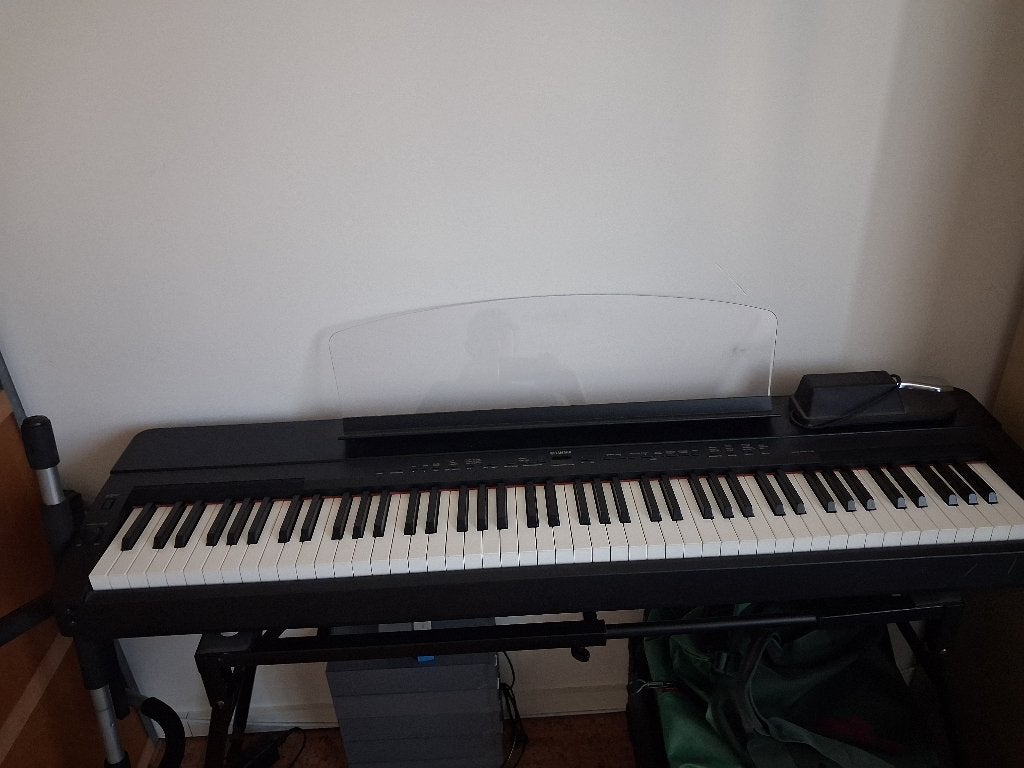 Digitale piano Yamaha p-155, Muziek en Instrumenten, Piano's, Ophalen, Gebruikt, Zwart, Digitaal