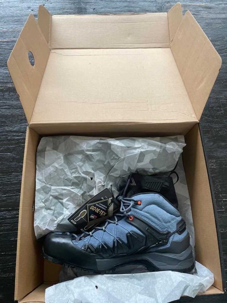 Salewa MS Wildfire Edge Mid GTX maat 46, Kleding | Heren, Schoenen, Blauw, Nieuw, Salewa, Wandelschoenen