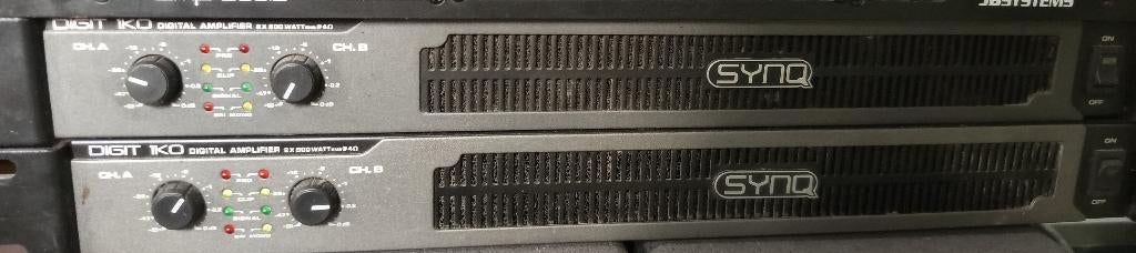 2 x versterker sinq 1ko, Muziek en Instrumenten, Ophalen, Zo goed als nieuw, 500 tot 1000 watt, Monitor(versterker)