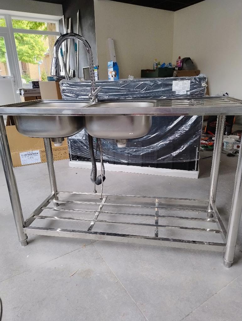Wasbak Inox, Ophalen, Overige typen, Metaal, Overige merken