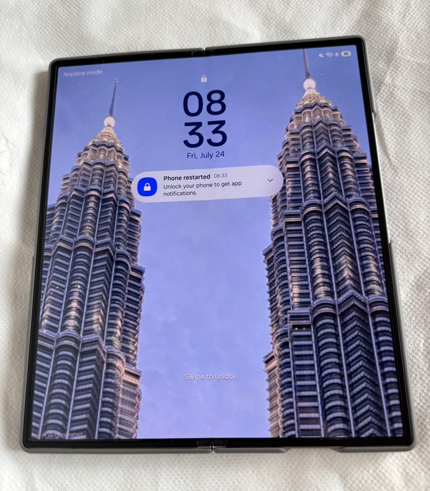 Samsung Galaxy Fold 6 onder garantie (met factuur), Ophalen, Zo goed als nieuw, Galaxy Fold