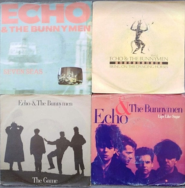 ECHO & THE BUNNYMAN - PAKKET!, Enlèvement ou Envoi, Pochette photo, 7 inch, Comme neuf