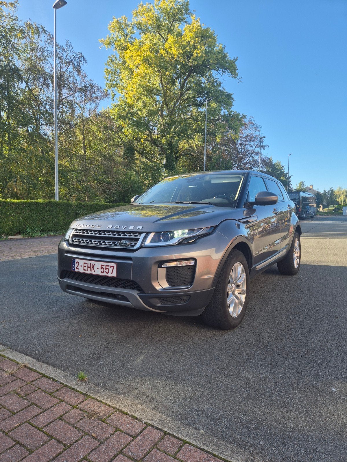 Range Rover Evoque 2.0 TD4...euro 6b, Autos, Cuir, Argent ou Gris, Noir, 5 portes