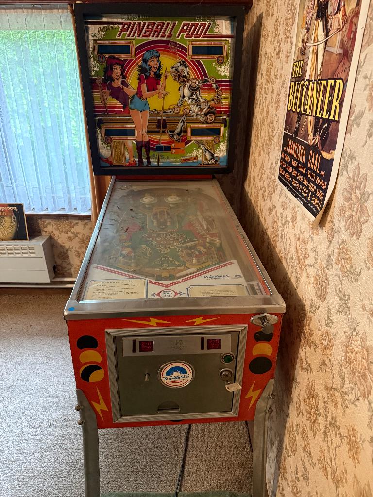 Gottlieb Pinball Pool flipperkast te koop, Verzamelen, Automaten | Flipperkasten, Ophalen, Gebruikt, Mechanisch, Gottlieb