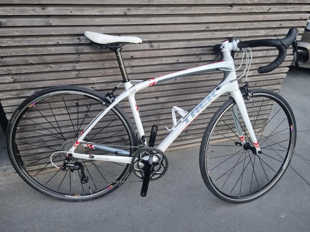 Mooie Trek Silque S koersfiets, Fietsen en Brommers, 28 inch, Carbon, Velgrem, 49 tot 53 cm