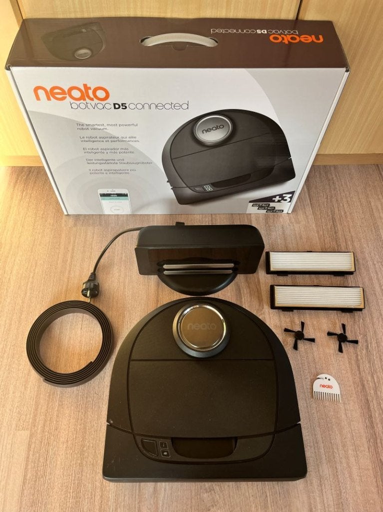 Neato D5 Robotstofzuiger, Elektronische apparatuur, Gebruikt, Ophalen of Verzenden, Draadloos, Robotstofzuiger