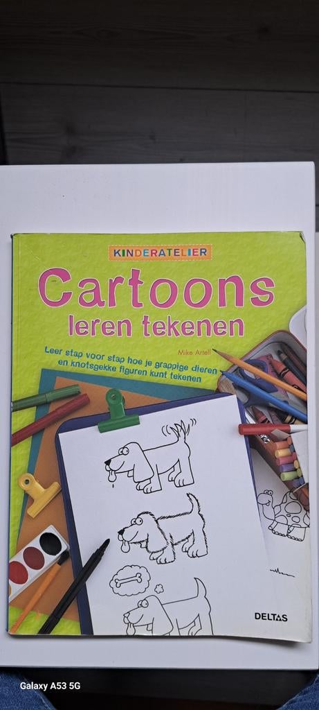 Mike Artell - Cartoons leren tekenen, Ophalen of Verzenden