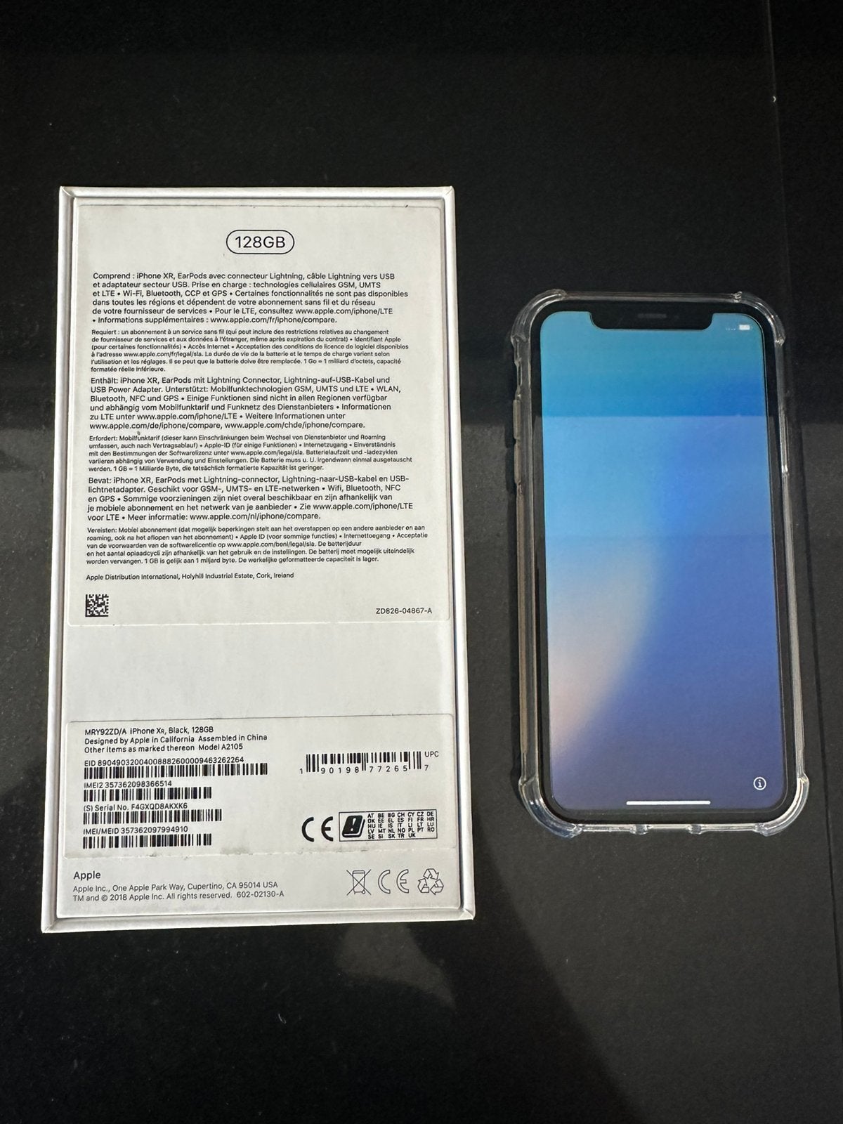 Iphone XR zwart 128 gb, Telecommunicatie, Mobiele telefoons | Hoesjes en Screenprotectors | Apple iPhone, Ophalen of Verzenden