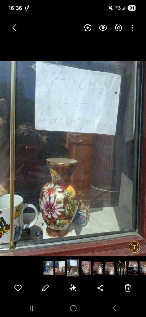 Vase a vendre 10€ Charleroi, Enlèvement