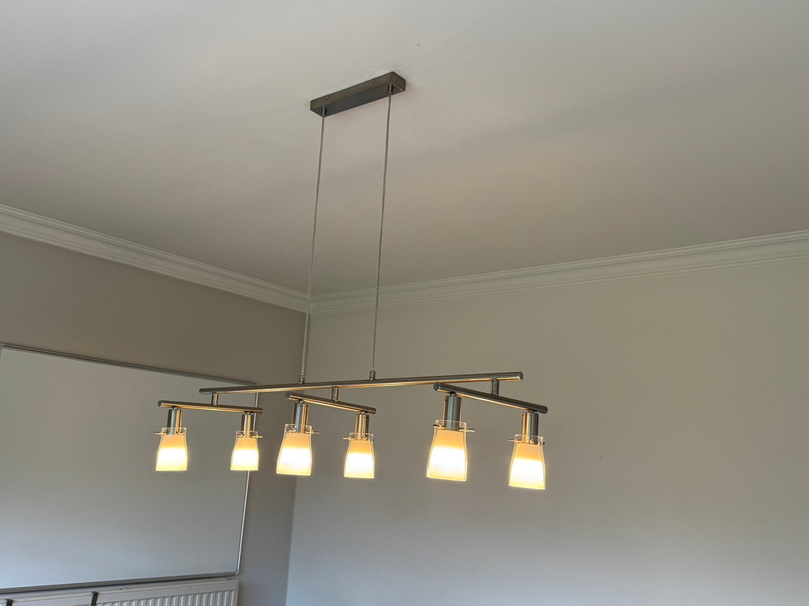 Luster / lamp, Ophalen, Gebruikt, Plafondlamp