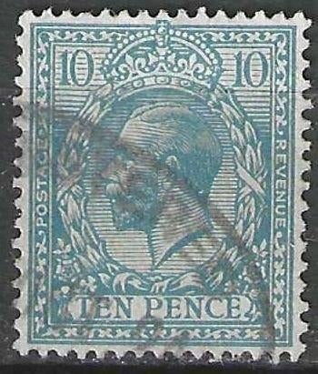 Grande-Bretagne 1912-1922 - Yvert 151 - King Georges (ST), Envoi, Affranchi