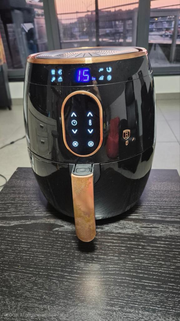 AIRFRYER BERLINGER HAUS 3.2L BLACK ROSE COLLECTION, Ophalen