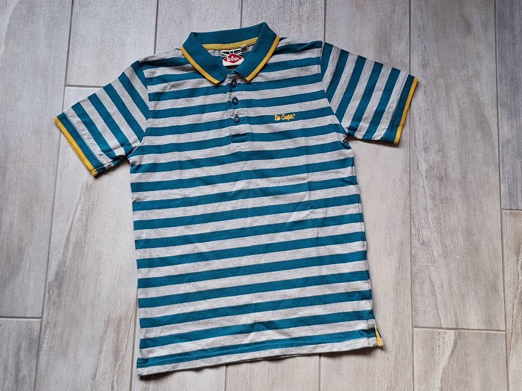 ★ M134/140 - Nieuwe polo met korte mouwen Lee Cooper, Enfants & Bébés, Vêtements enfant | Taille 134, Neuf, Garçon, Lee cooper