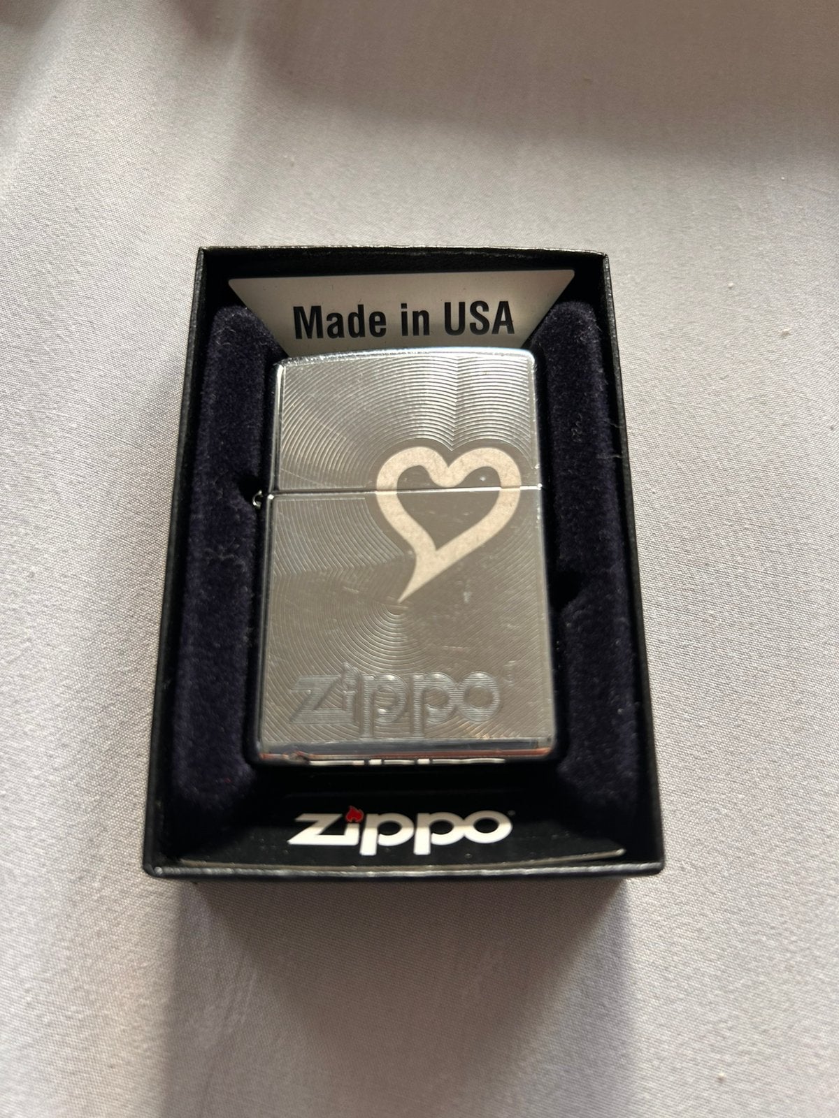 Zippo, Ophalen, Zo goed als nieuw