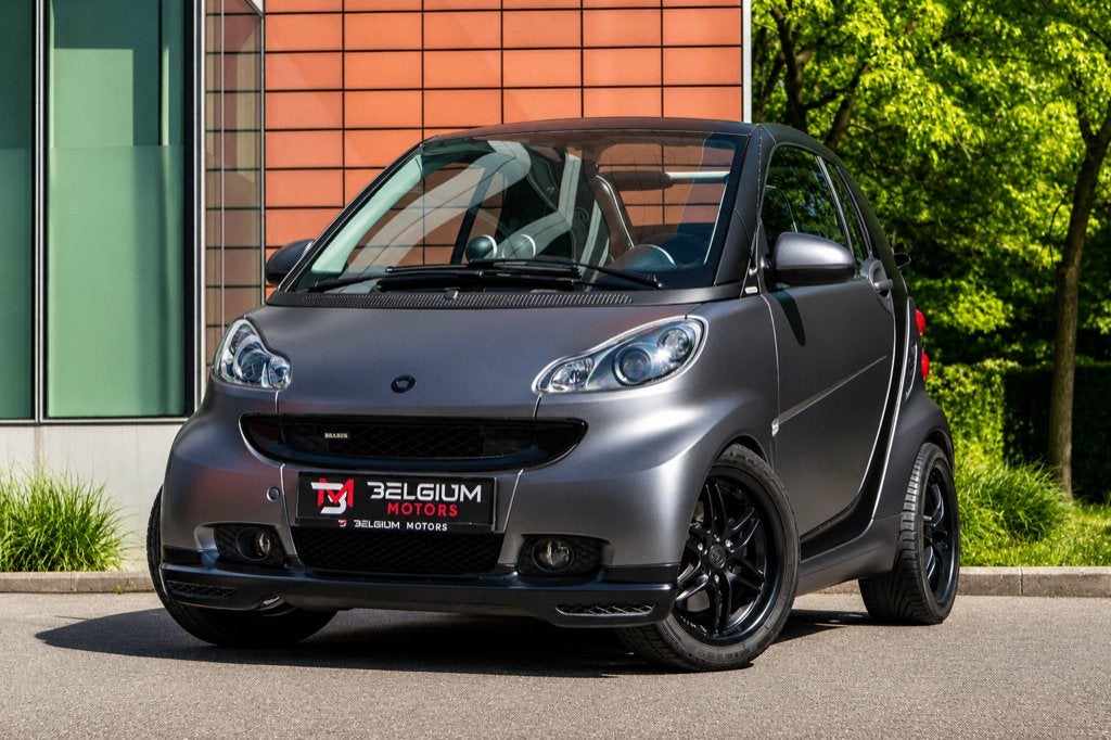 Smart Brabus Cabrio 1.0 Turbo - Bekleding - 1e eigenaar, Auto's, Smart, Bedrijf, Te koop, City-Coupe, ABS, Airbags, Airconditioning