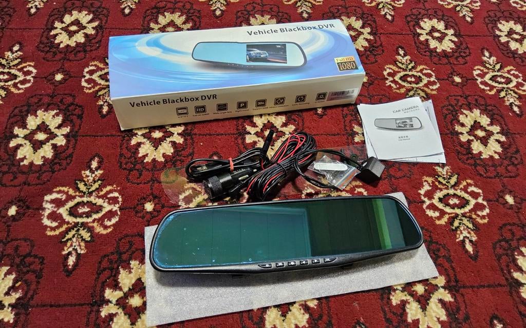 Achteruitkijkspiegel met ingebouwd camera en 1 camera achter, Caravans en Kamperen, Ophalen of Verzenden