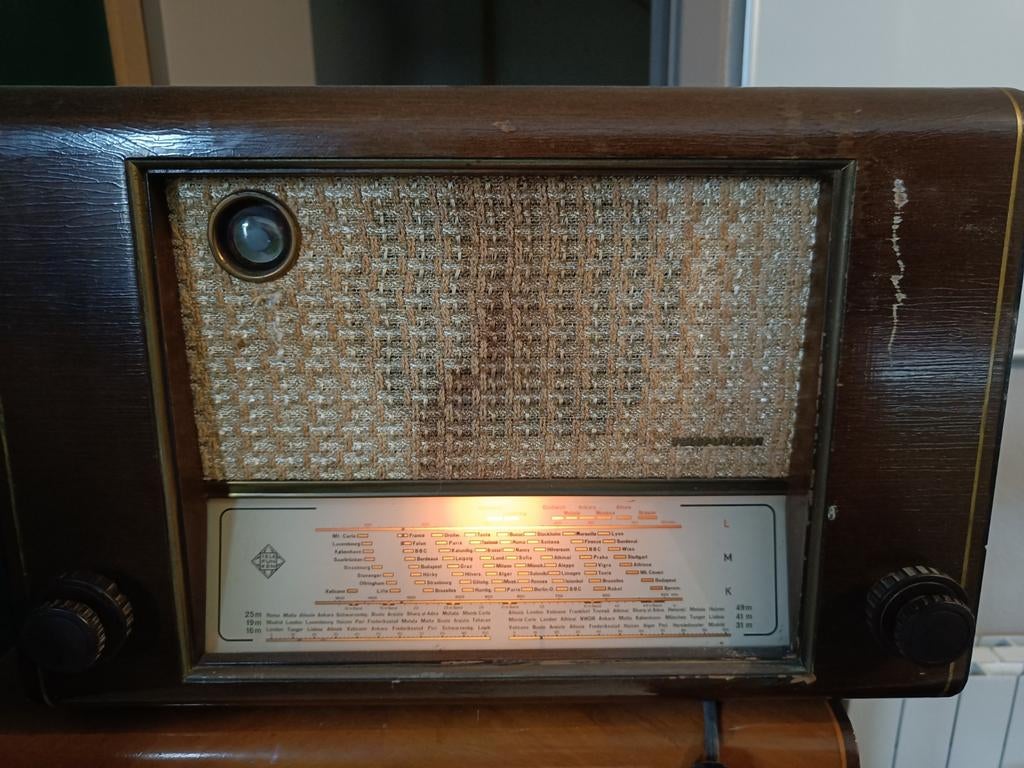 Posté Radio Telefunken Vintage, Antiek en Kunst