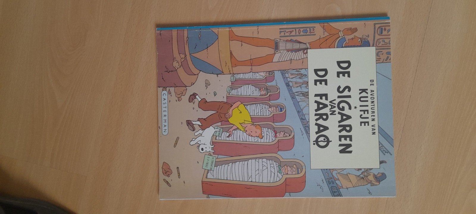 Tintin - Les cigares du Pharaon, Une BD, Enlèvement, Utilisé, Hergé (George Rémi)