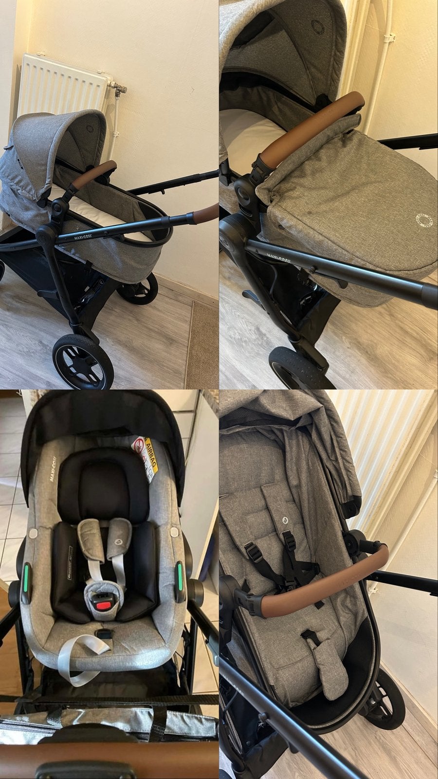 Maxi-Cosi Zelia 3-in-1 – vanaf geboorte, Enlèvement, Comme neuf, Maxi-Cosi