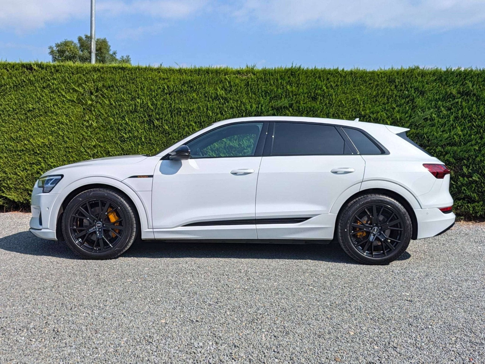 Audi Q8 e-tron (Q8) Sportstuur - gekleurde remklauwen - 21", 476 km, Achat, 408 ch, Entreprise