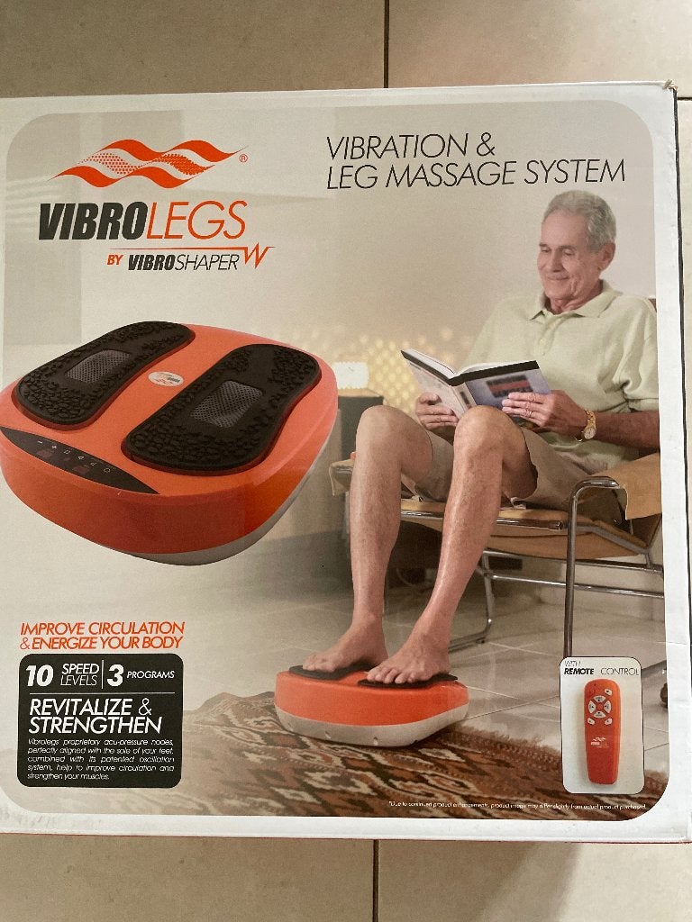 VibroLegs by VibroShaper, Elektronische apparatuur, Ophalen, Zo goed als nieuw, Hand- en Voetverzorging