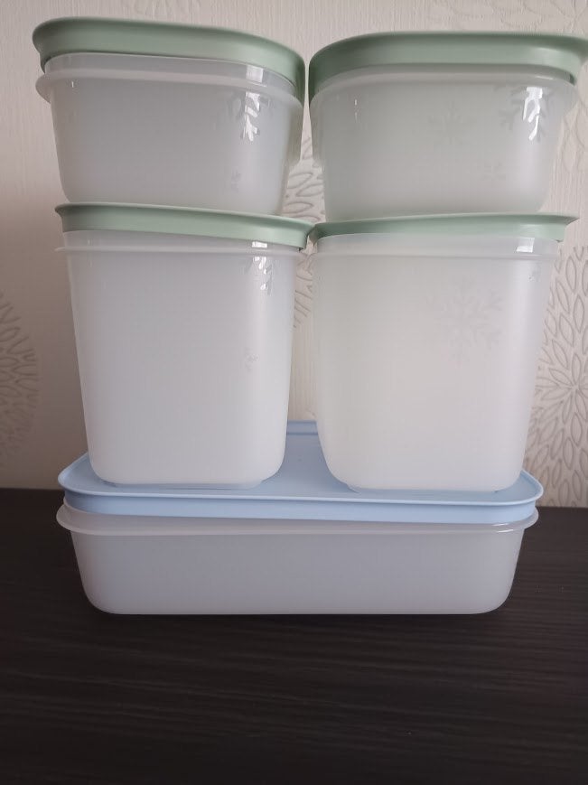 Set igloo, BPA-vrij, Bewaardoos, Blauw, Nieuw