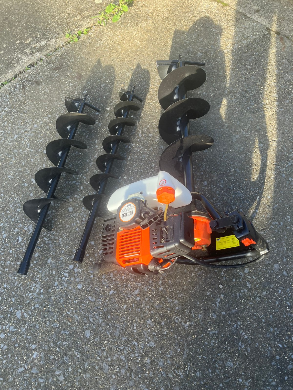 Grondboor, Ophalen, Nieuw