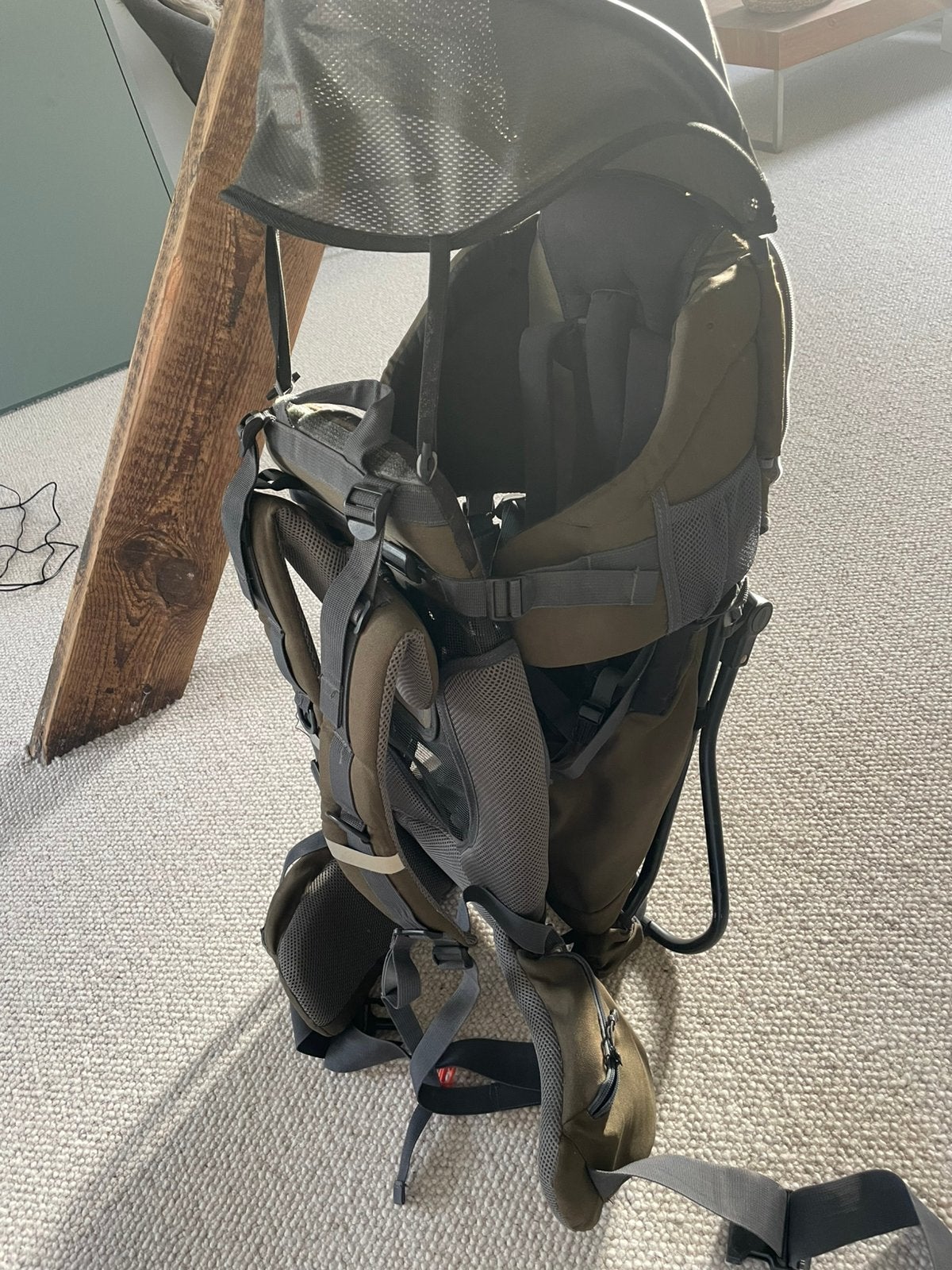 Draagrugzak tot 20kg, Kinderen en Baby's, Gebruikt, Overige typen, Rug, Ophalen