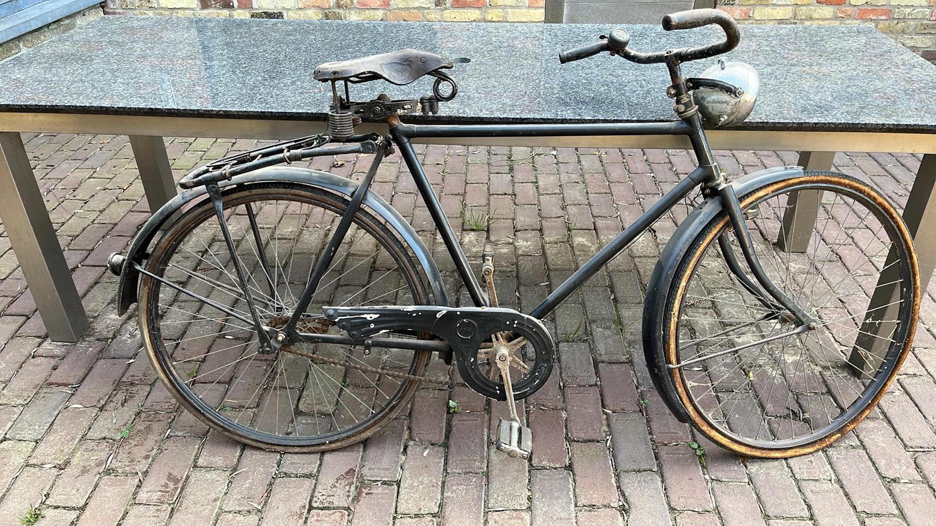 Vintage fiets, Ophalen, Terugtraprem, Jaren '60 of nieuwer