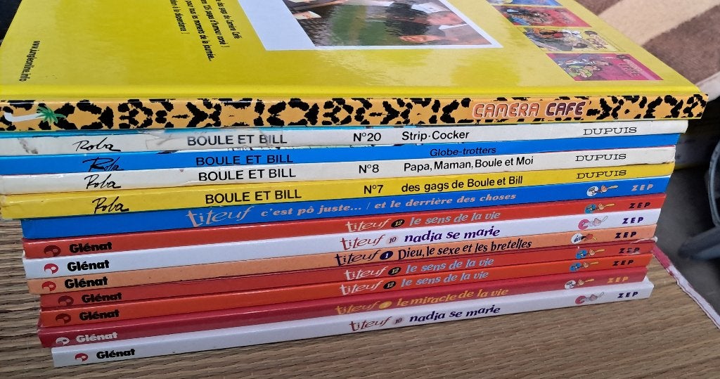 Lot de Bd, Plusieurs BD, Enlèvement, Utilisé, Divers auteurs