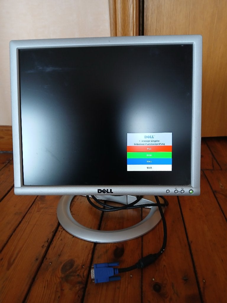 Écran (moniteur) Dell 17" LCD – Fonctionnel, Autres types, Enlèvement, Utilisé, DELL 1704FPVt