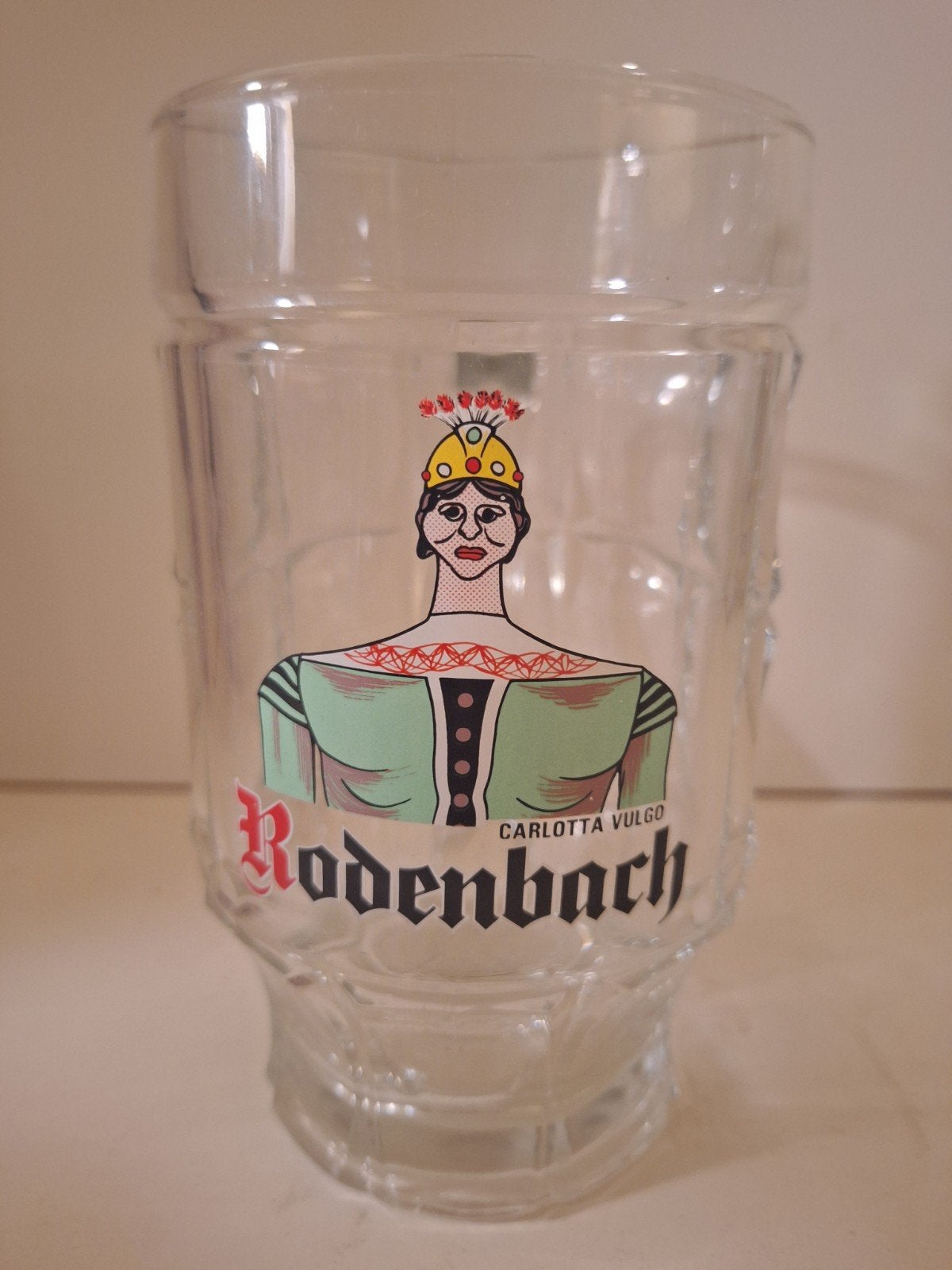 Rodenbach 0,5l bekers met oor brouwerij Rodenbach Roeselare, Enlèvement ou Envoi