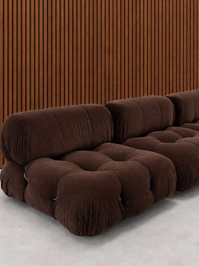 B&B Italia Camaleonda Elements Bank –  Vintage brown fabric, Enlèvement ou Envoi