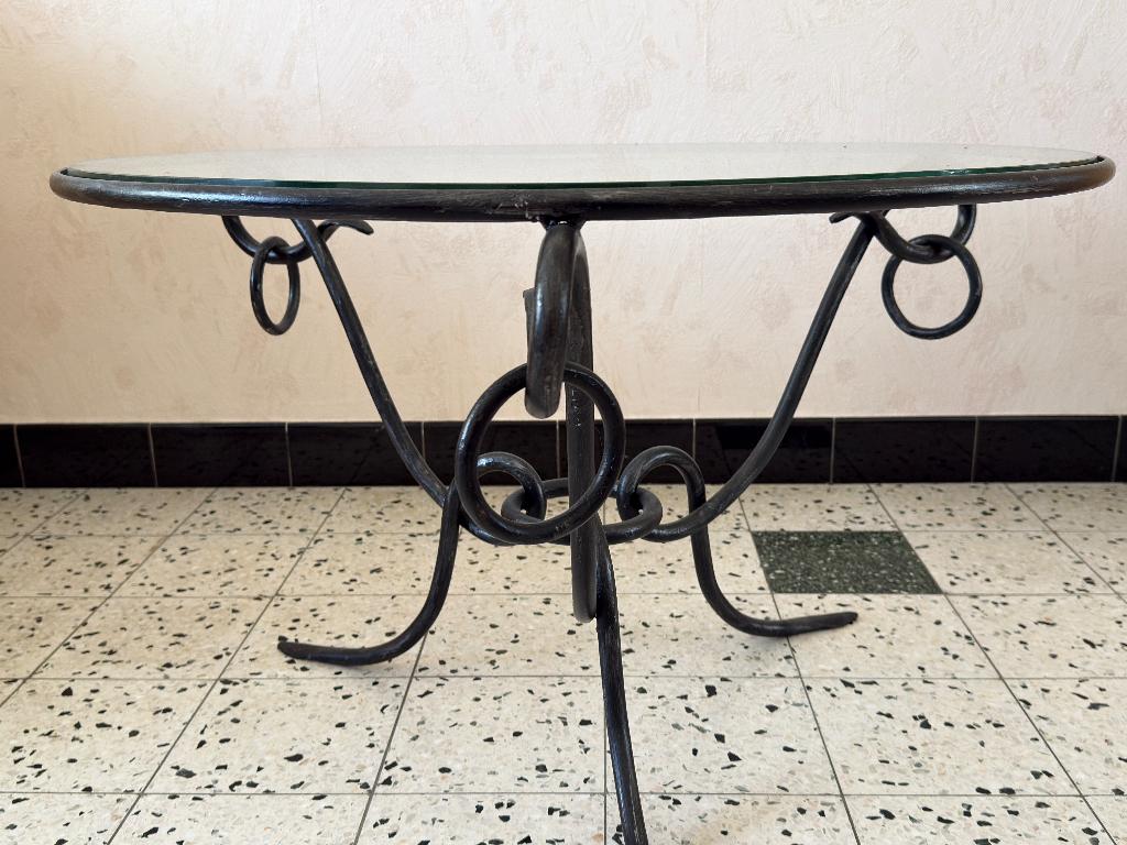 Table de salon, Maison & Meubles, Tables | Tables de salon, Enlèvement, Utilisé, Verre