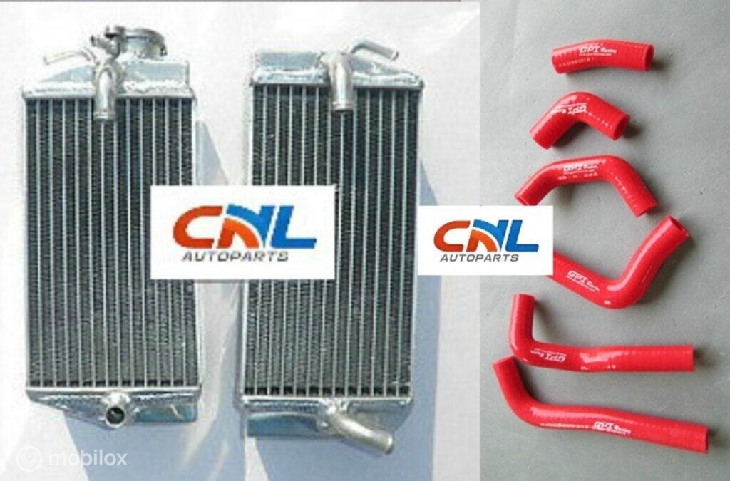 Radiateur+slangen voor Honda CRF450R CRF450 2002-2004, Motos, Neuf, Enlèvement ou Envoi