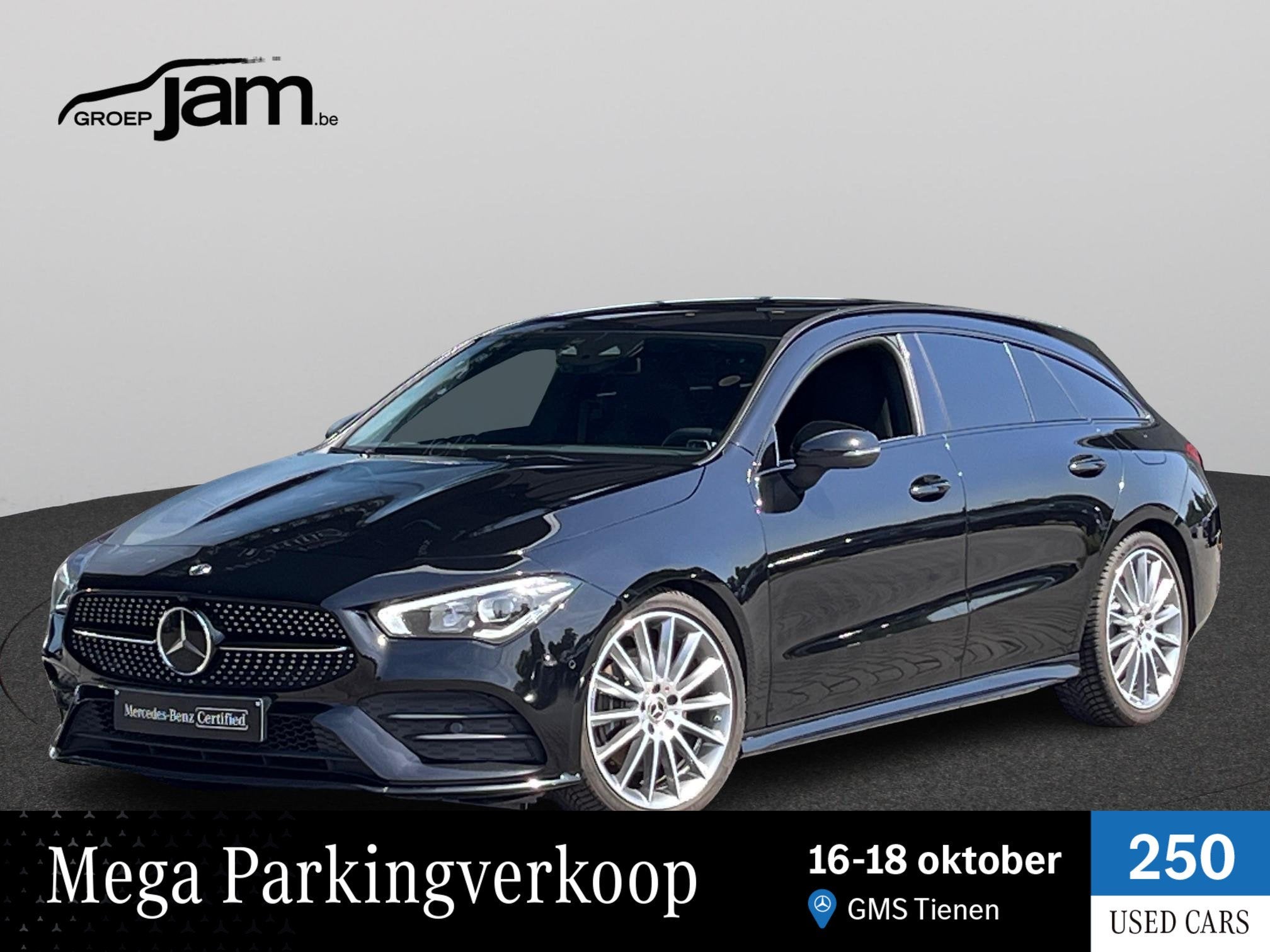 Mercedes-Benz CLA-Klasse Shooting Brake 220 AMG Shooting Bra, Autos, CLA, Achat, Volant multifonction, Noir