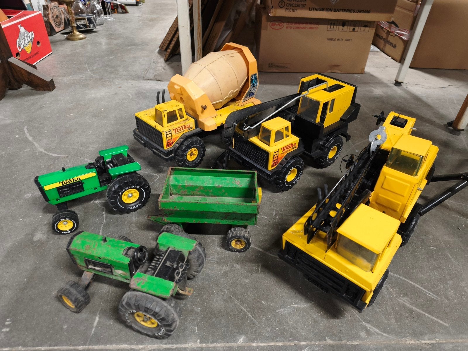 Lot Tonka's, Ophalen, ., ., .