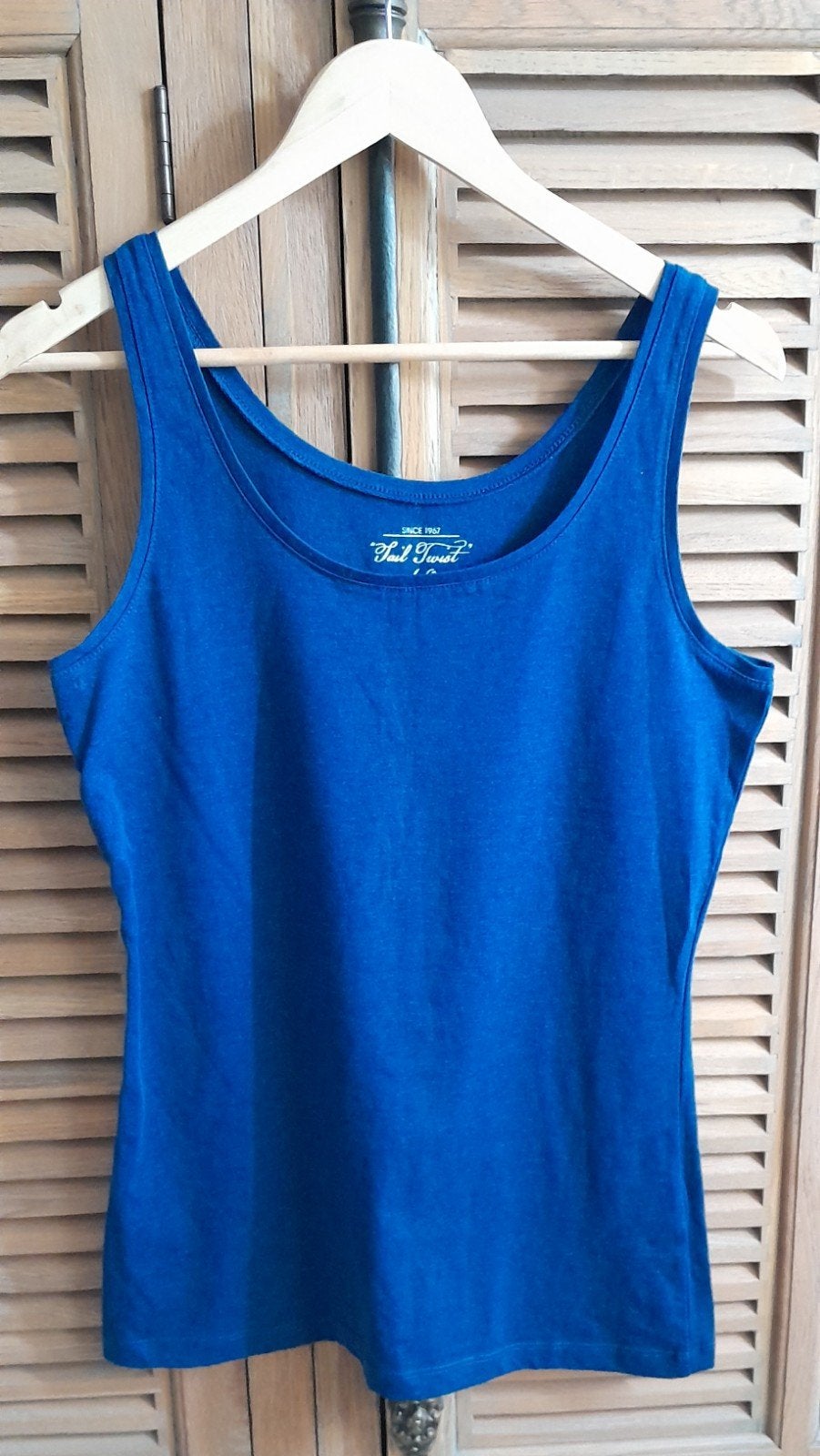 Prachtig stretch topje 40., Sans manches, Taille 38/40 (M), Enlèvement ou Envoi, Comme neuf