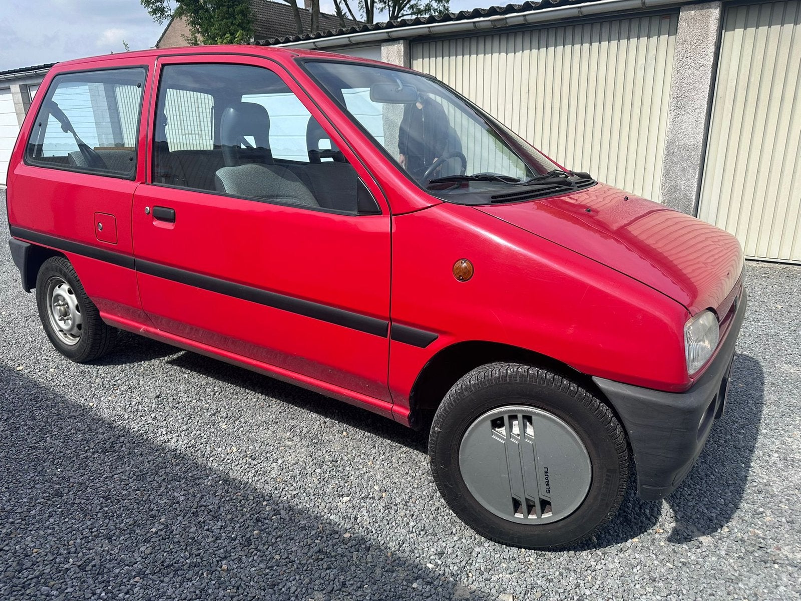 Subaru mini jumbo 1991, Autos, Subaru, Rouge, Achat, Mini-jumbo, Entreprise