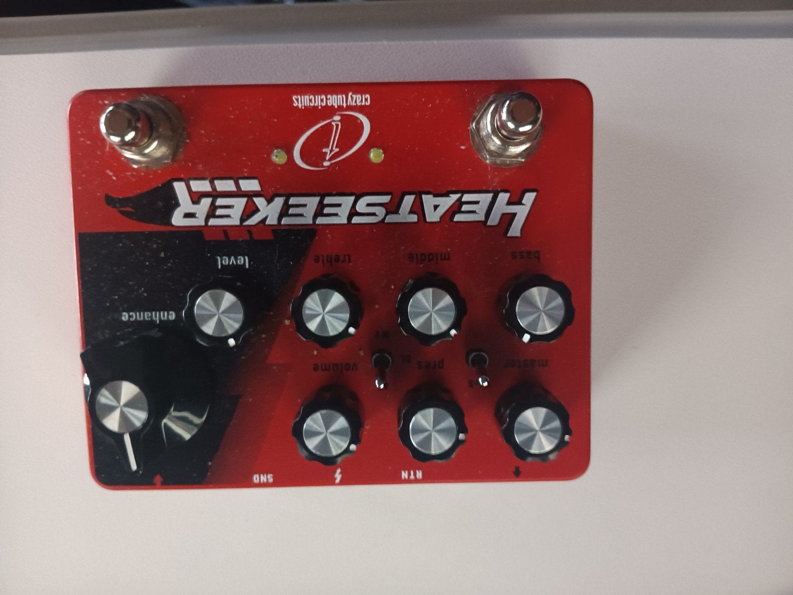 crazy tube circuits, Muziek en Instrumenten, Ophalen of Verzenden, Zo goed als nieuw, Distortion, Overdrive of Fuzz
