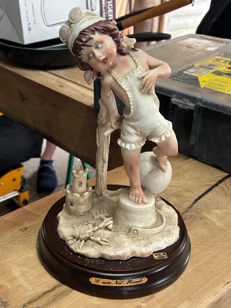 Beeld Capodimonte, Ophalen, Gebruikt, Mens